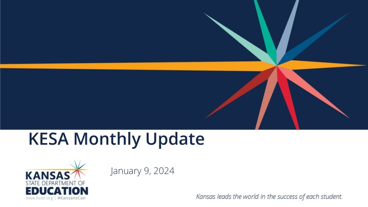 KESA Monthly Update