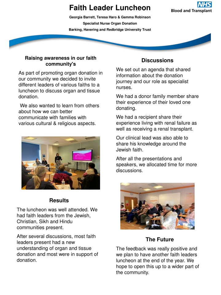 Engaging Our Community: Organ Donation Initiatives and Success Stories