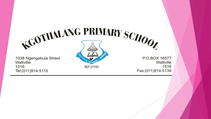 History and Achievements of Lesetja Primary School