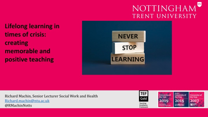 Creating Resilient Graduates: Pedagogical Model for Lifelong Learning in Times of Crisis