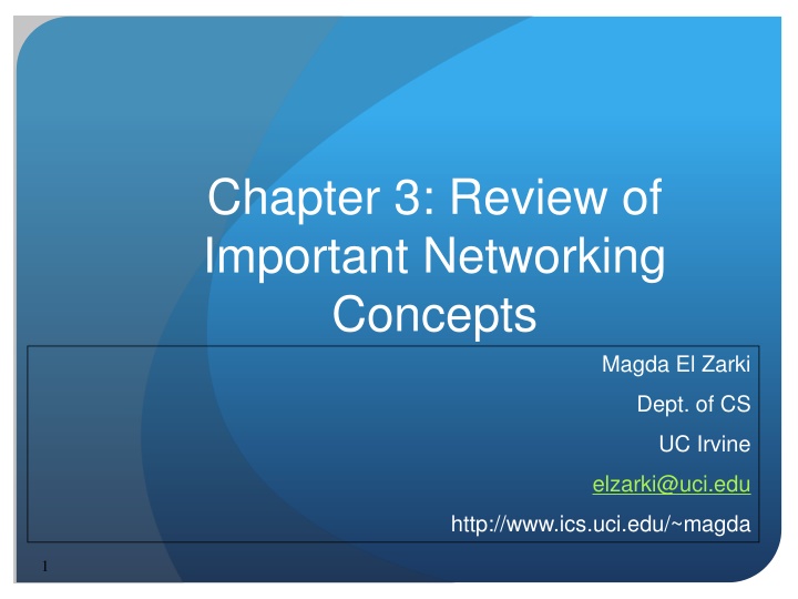 Important Networking Concepts Overview