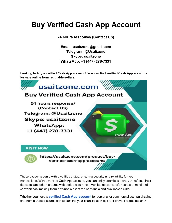 buy verified cash app account n.w