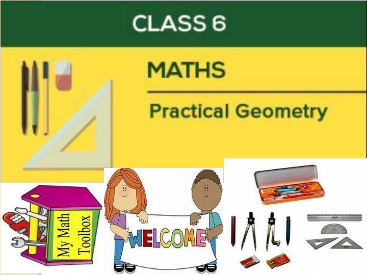 Introduction to Geometry Tools: Circle, Line, Perpendicular, and Angles