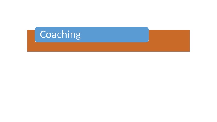 Coaching