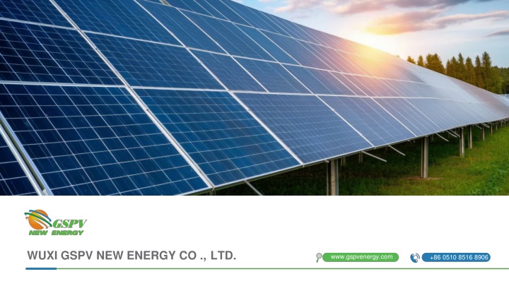 Wuxi GSPV New Energy Co., Ltd. - Leading Provider of High-quality Solar Modules
