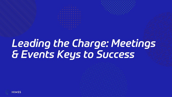 Mastering Meetings and Events: The Key to Success