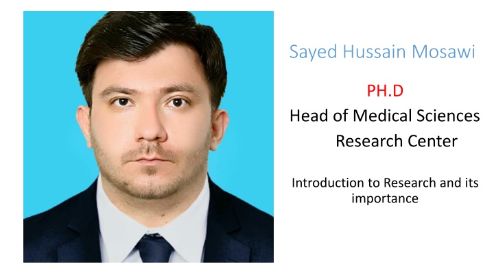 Meet the Distinguished Researchers in Medical Sciences
