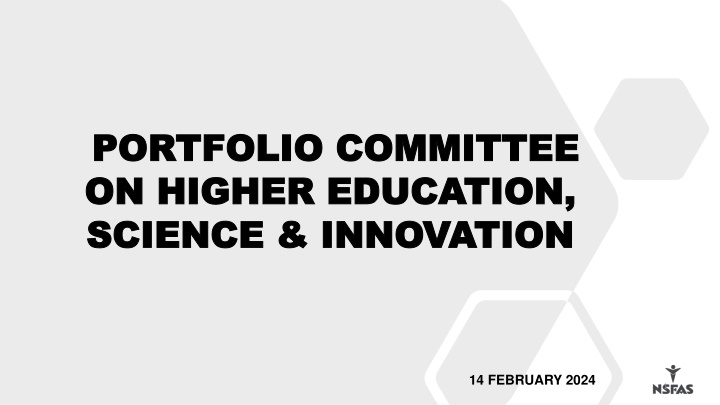 NSFAS Annual Report 2021/22 - Adverse Audit Findings and Resolutions Update