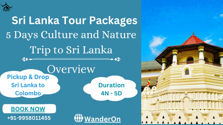 sri lanka tour packages n.w