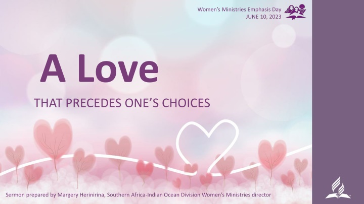 Embracing God's Prevenient Grace: A Sermon on Love and Choice