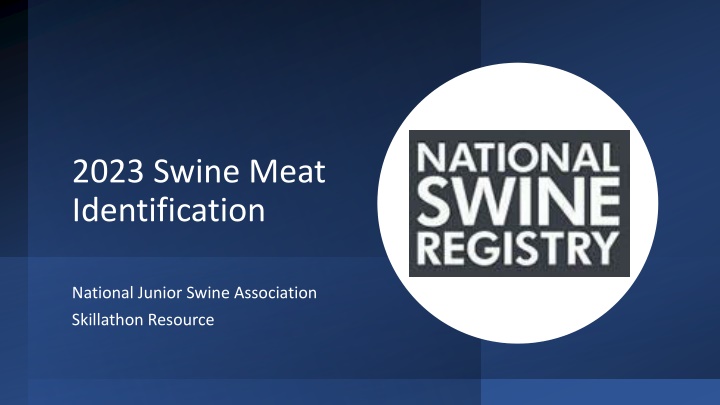Comprehensive Guide to Swine Meat Identification and Cuts