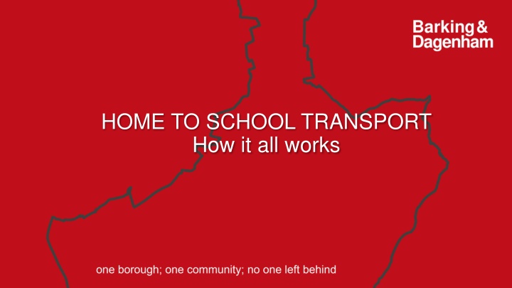 Home to School Transport Operations