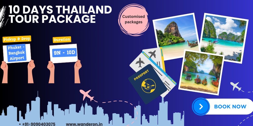 10 days thailand tour package l.w