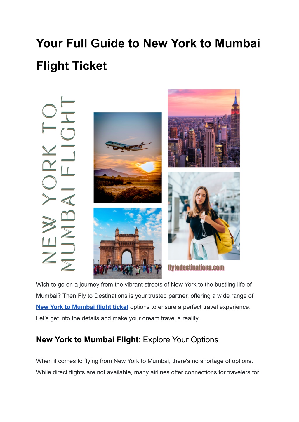 your full guide to new york to mumbai l.w