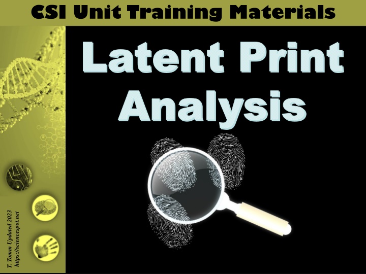 Latent Print Analysis