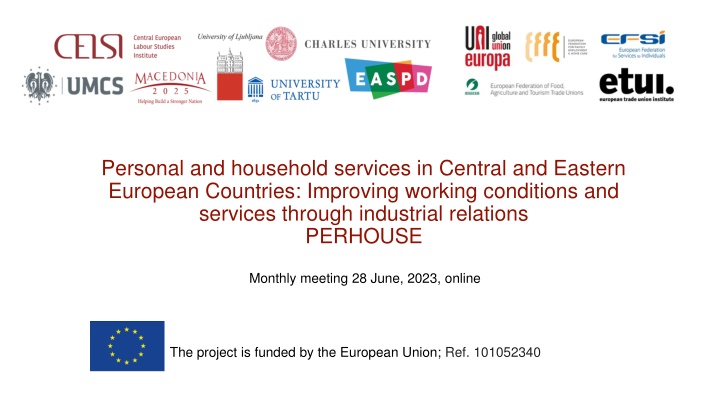 Enhancing Personal and Household Services in Central and Eastern European Countries through Improved Working Conditions and Services