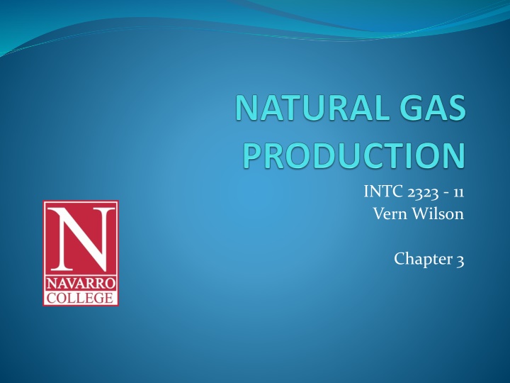 Separation Processes in Gas Production