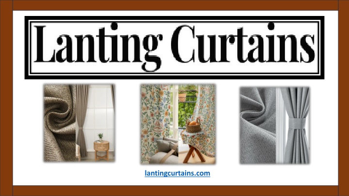 Improve Your Space with Lanting Curtains Room Darkening Collection