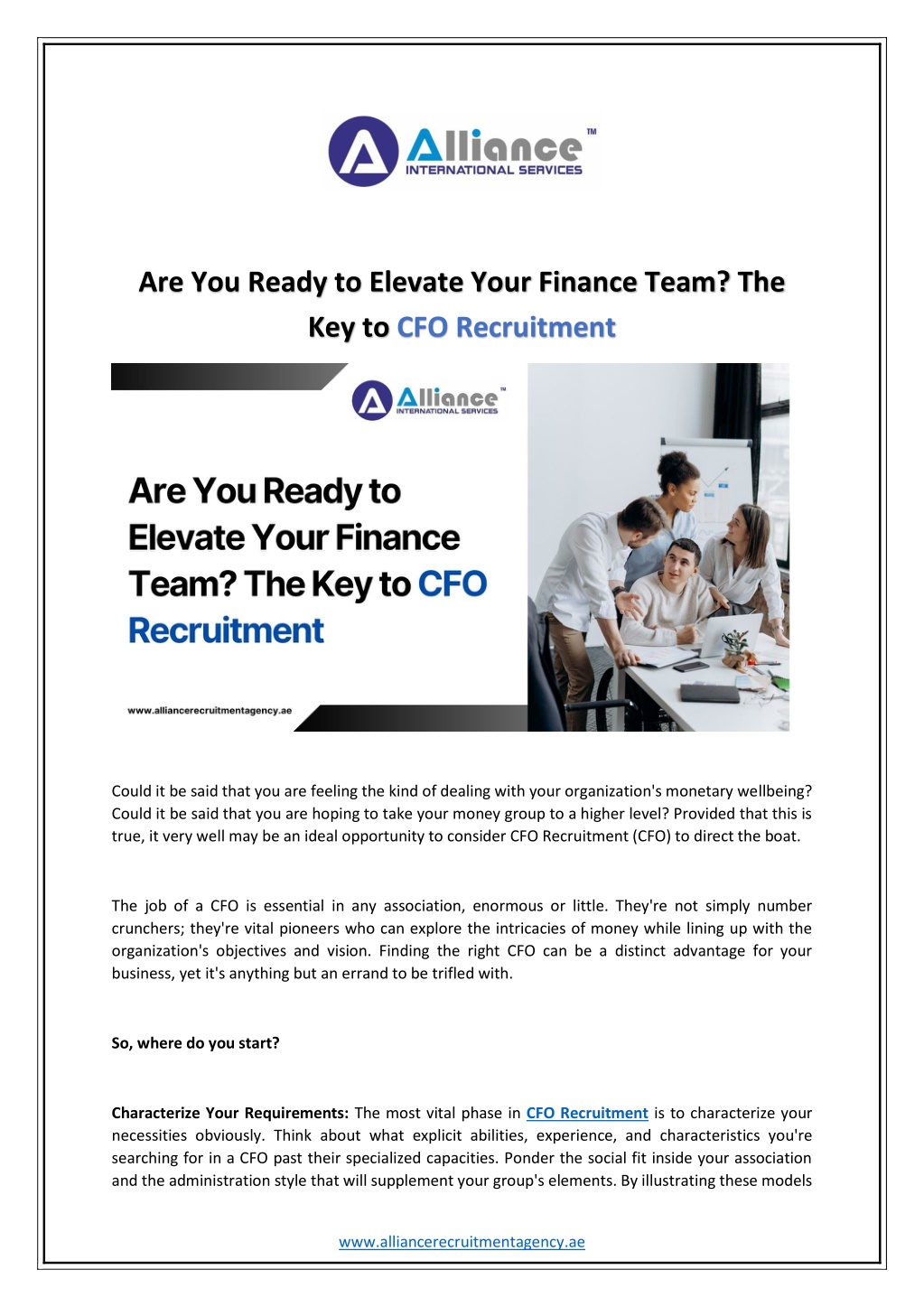 are you ready to elevate your finance team l.w