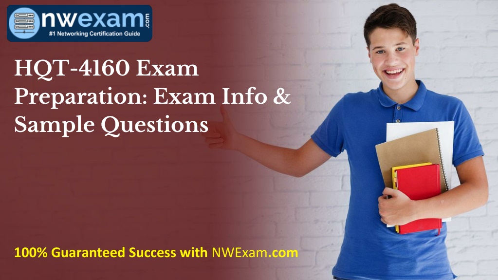 hqt 4160 exam preparation exam info sample l.w