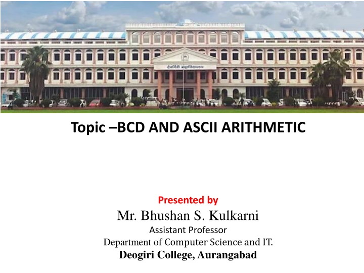BCD and ASCII Arithmetic in 8086 Assembly Language