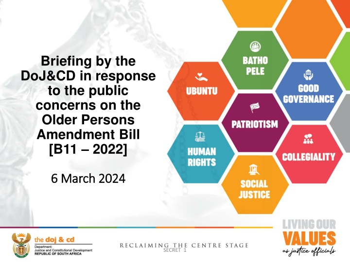 Addressing Concerns on Older Persons Protection: Response to Public Feedback