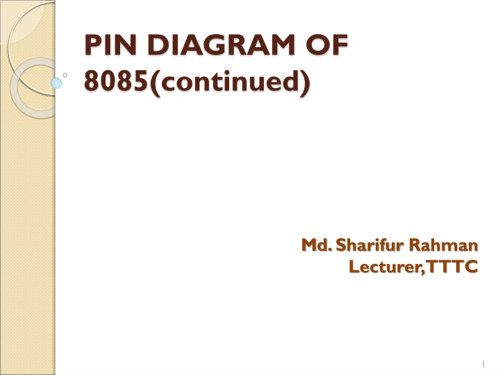 Comprehensive Guide to 8085 Microprocessor Interrupts and Pin Diagram