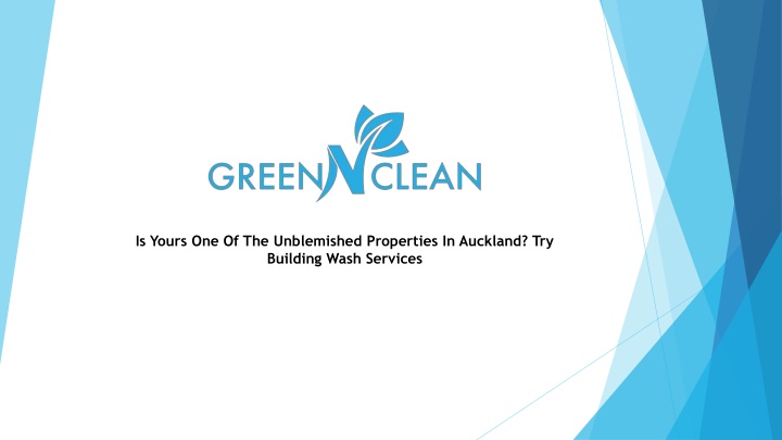 is yours one of the unblemished properties n.w