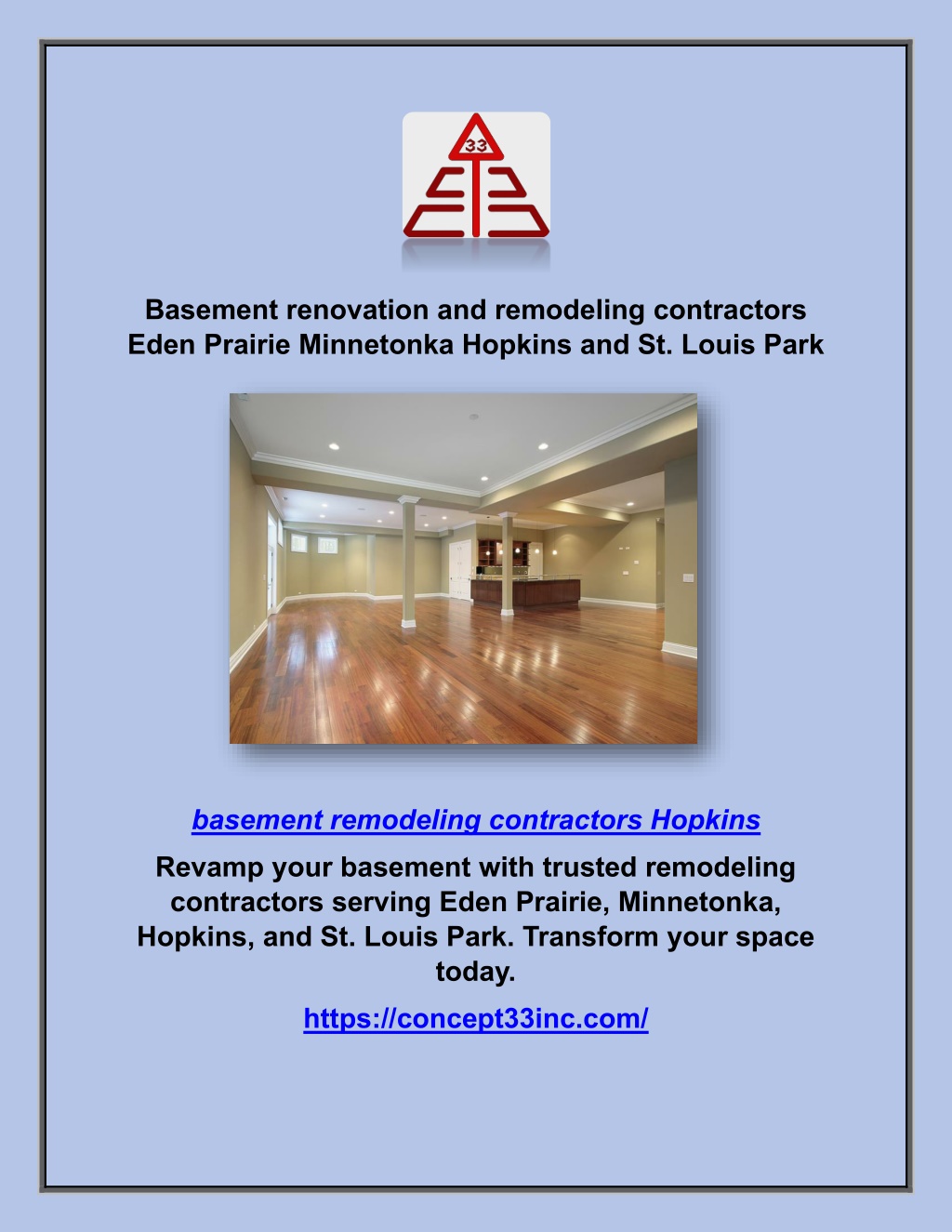basement renovation and remodeling contractors l.w