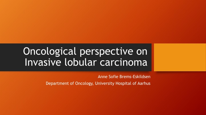 Oncological Perspective on Invasive Lobular Carcinoma: Challenges and Response to Chemotherapy