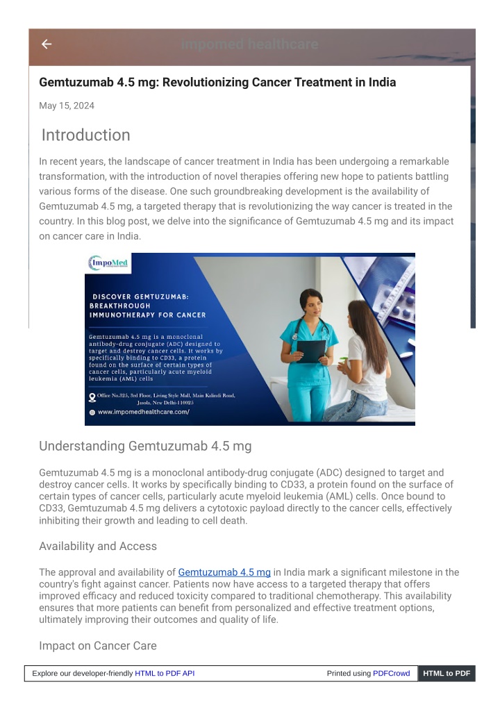 impomed healthcare n.w