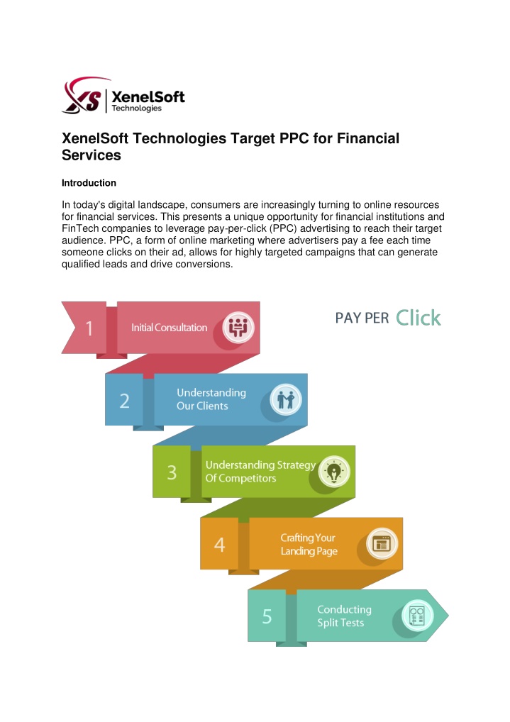 xenelsoft technologies target ppc for financial n.w