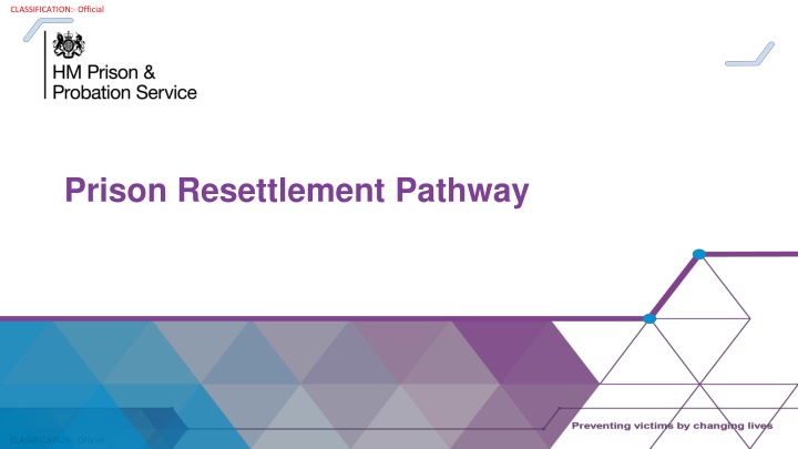 Official Prison Resettlement Pathway Overview