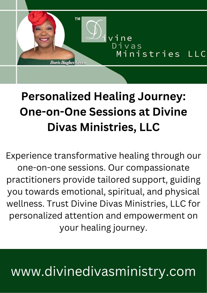 personalized healing journey one on one sessions n.w