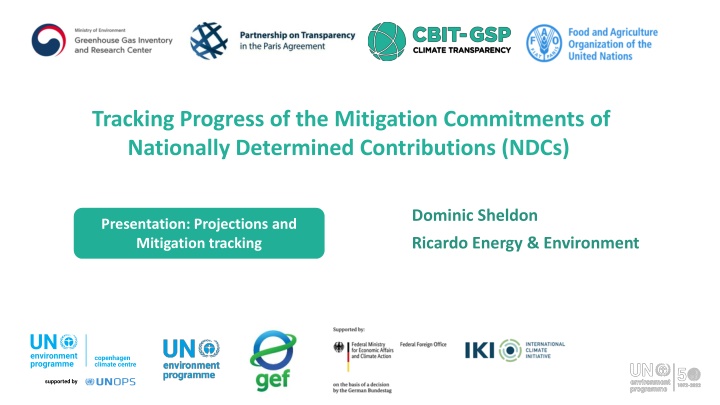 Tracking Progress of Mitigation Commitments and Greenhouse Gas Emissions Projections