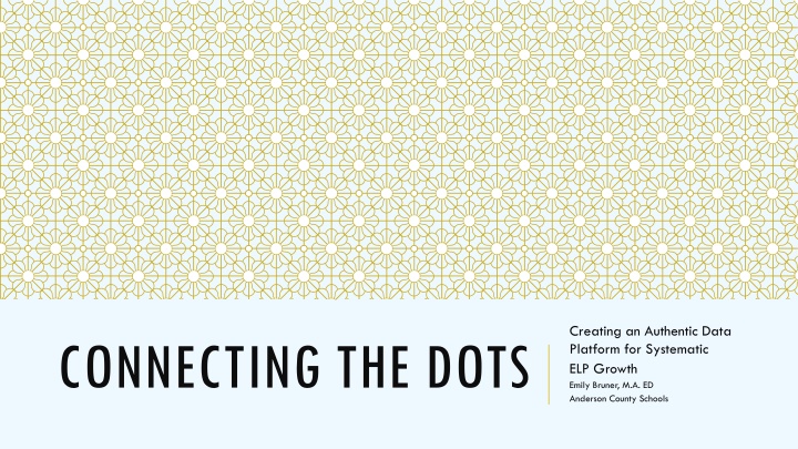 CONNECTING THE DOTS