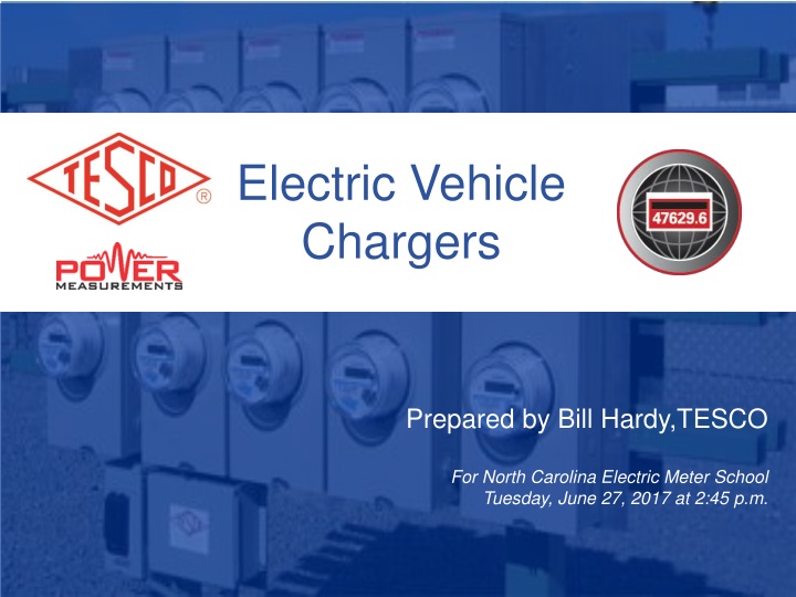 Electric Vehicle Chargers.