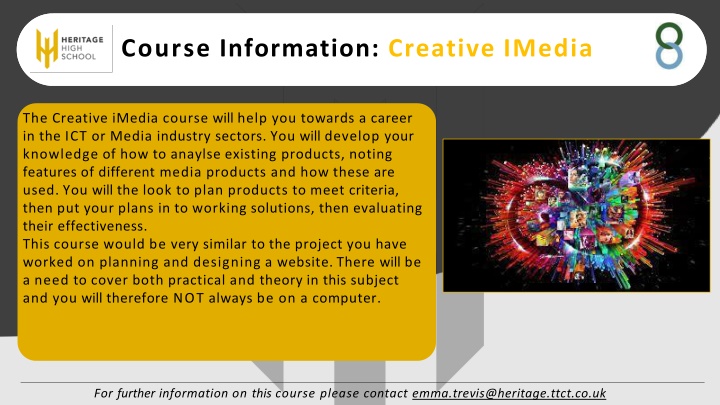 Course Information: Creative IMedia