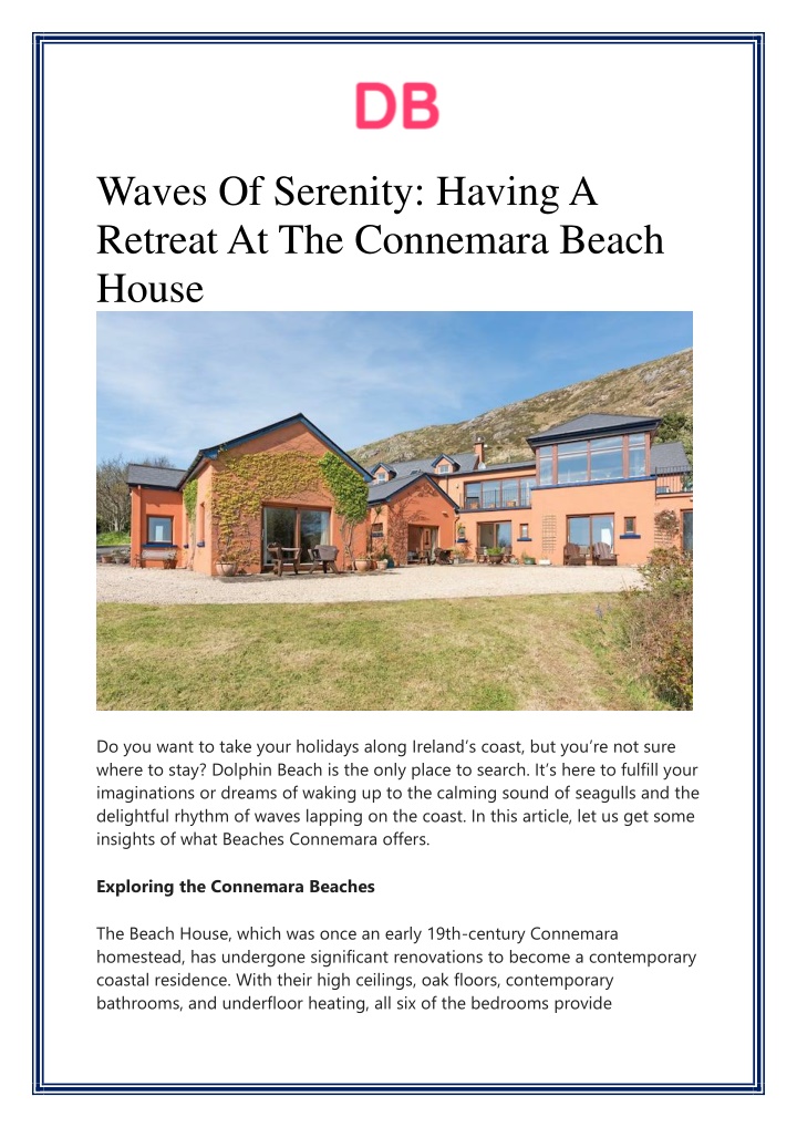 waves of serenity having a retreat n.w