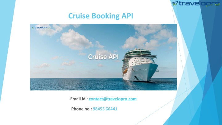 cruise booking api n.w