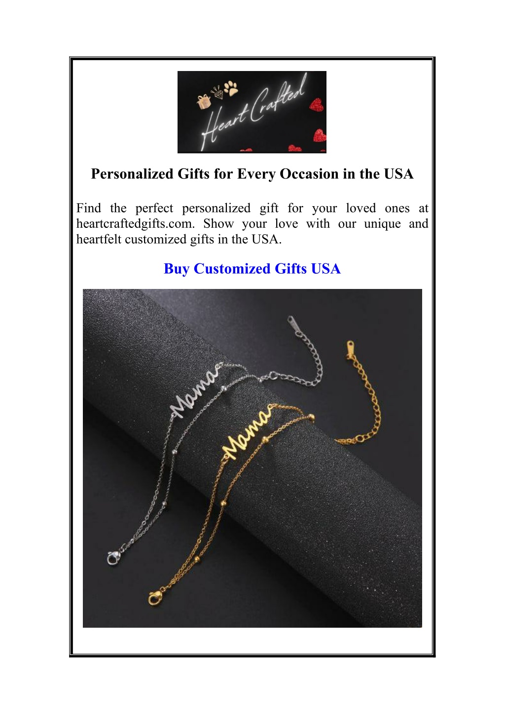 personalized gifts for every occasion in the usa l.w