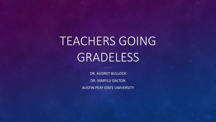 Rethinking Assessment in Education: Moving Beyond Grades and High-Stakes Testing