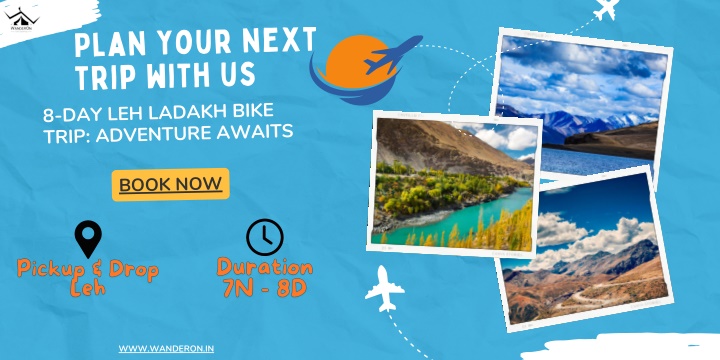 plan your next trip with us 8 day leh ladakh bike n.w