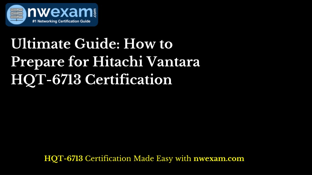 ultimate guide how to prepare for hitachi vantara l.w