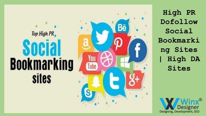 high pr dofollow social bookmarki ng sites high n.w