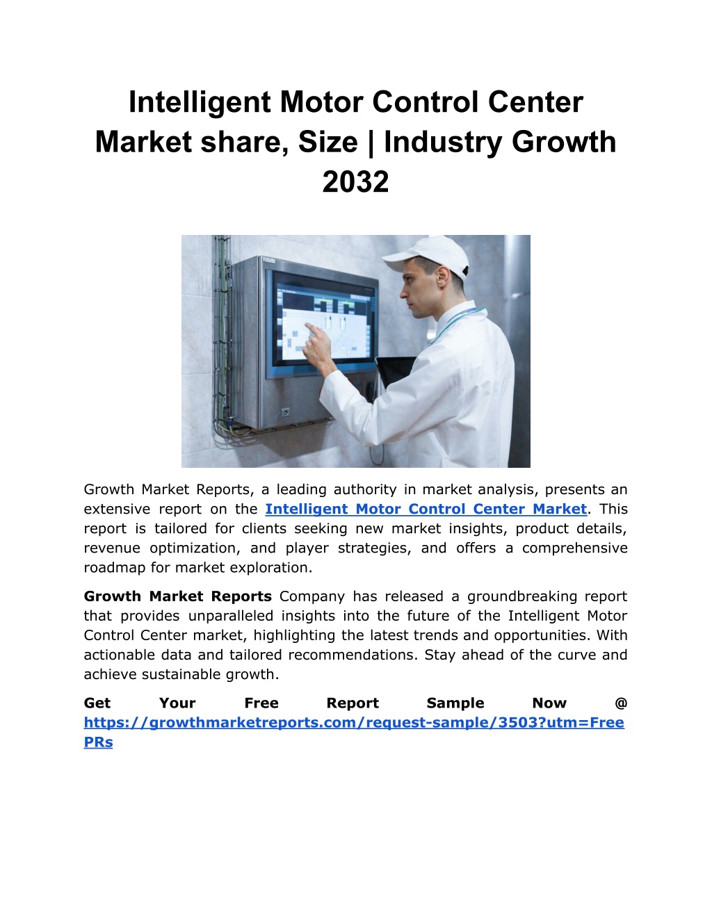 intelligent motor control center market share l.w