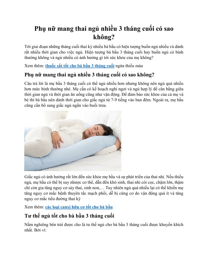 ph n mang thai ng nhi u 3 th ng cu i c sao kh ng n.w
