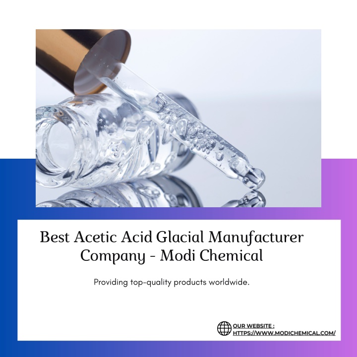 best acetic acid glacial manufacturer company n.w