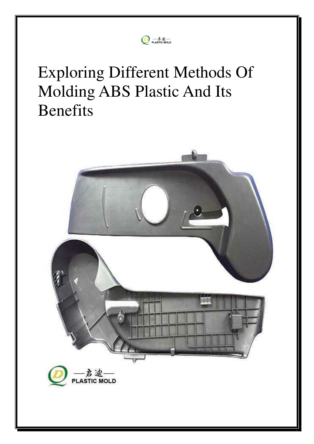 exploring different methods of molding l.w