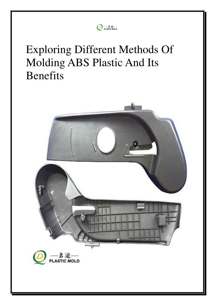 exploring different methods of molding n.w